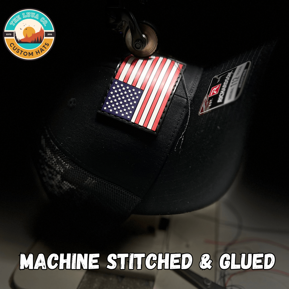 Patriot Edition Richardson 112 - Premium PVC and UV Textured Printed Patches - The Luua Company