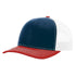 Patriot Edition Richardson 112 trucker with PVC patches in Navy/White/Red - The Luua Company