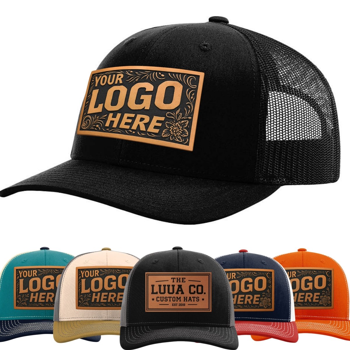 Richardson 112 Trucker Snapback Cap - The Luua Company
