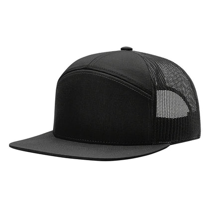 Richardson Flat Bill Hi - Pro 7 Panel Trucker Hats - The Luua Company