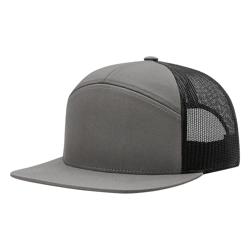 Richardson Flat Bill Hi - Pro 7 Panel Trucker Hats - The Luua Company