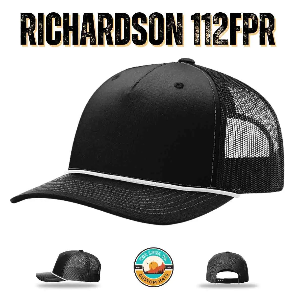 Custom Richardson 112FPR | Five-Panel Trucker with Rope Cap