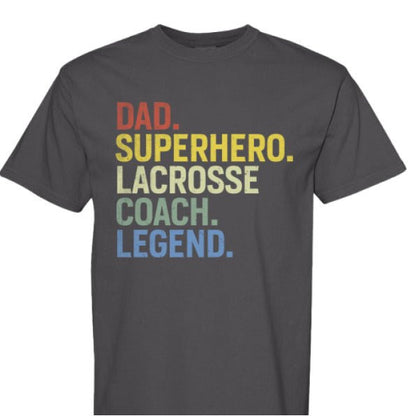 Superhero Lax Dad Men's Tee - The Luua Company