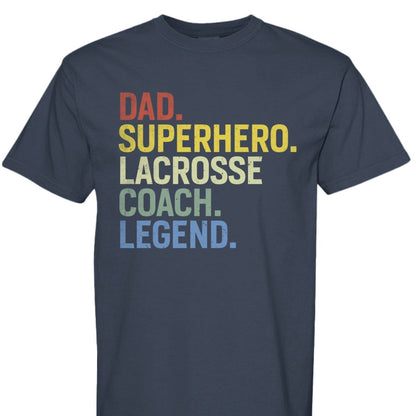 Superhero Lax Dad Men's Tee - The Luua Company