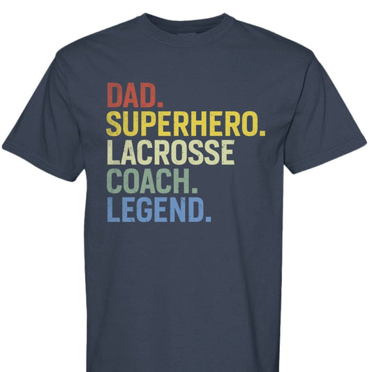 Superhero Lax Dad Men's Tee - The Luua Company