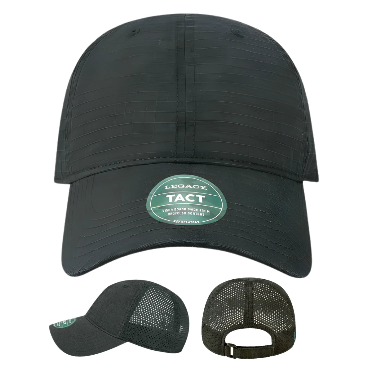 Tacticool Cap - Black/ Black - The Luua Company