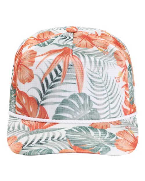 The Live Wire Cap - White Multi - The Luua Company
