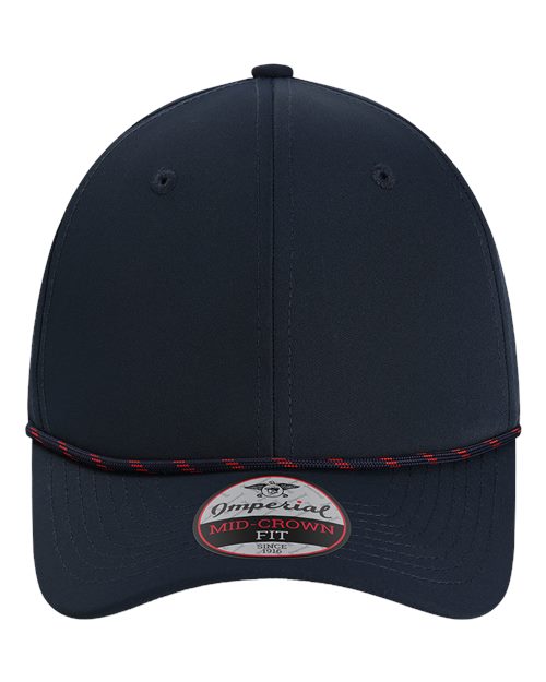 The Wingman Cap - Navy/ Navy/ Red - The Luua Company