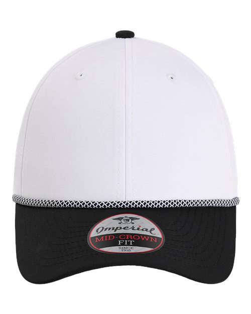 The Wingman Cap - White/ Black/ Black/ White - The Luua Company