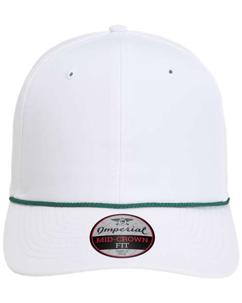 The Wingman Cap - White/ Dark Green - The Luua Company