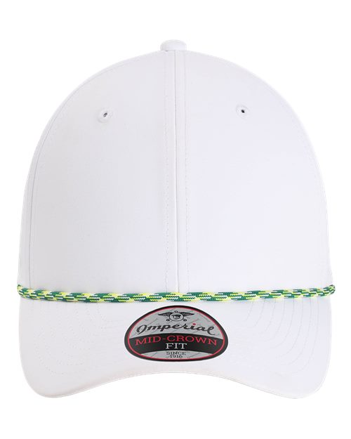 The Wingman Cap - White/ Green/ Yellow - The Luua Company