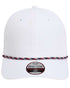 The Wingman Cap - White/ Navy/ White/ Red - The Luua Company