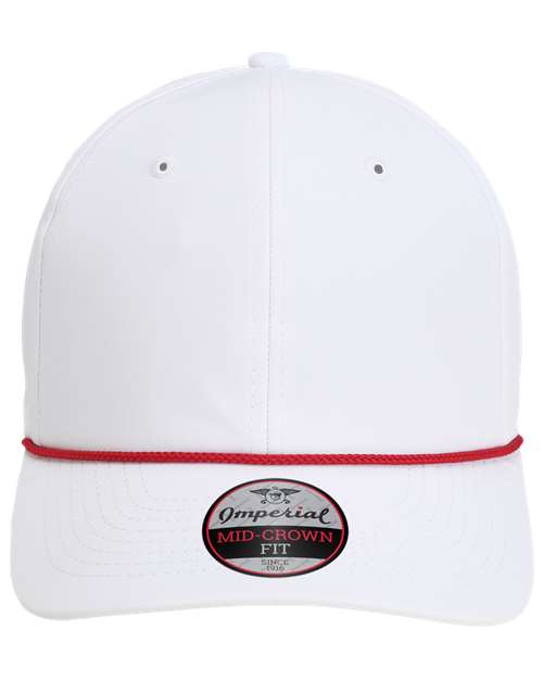 The Wingman Cap - White/ Red - The Luua Company
