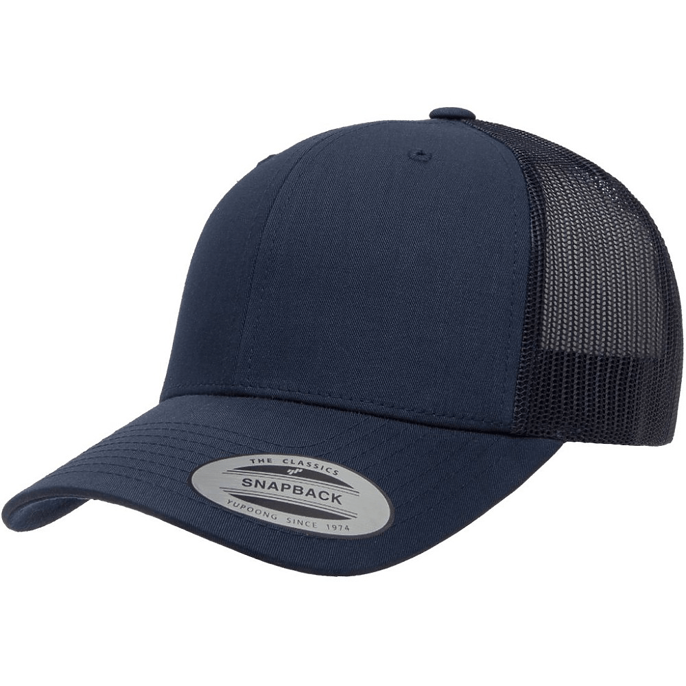 YUPOONG 6606 Retro Snapback Trucker Cap - The Luua Company