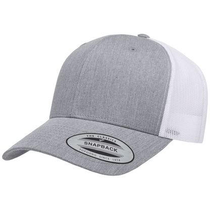 YUPOONG 6606 Retro Snapback Trucker Cap - The Luua Company