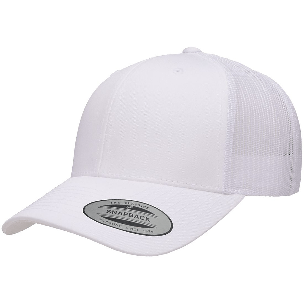 YUPOONG 6606 Retro Snapback Trucker Cap - The Luua Company