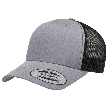 YUPOONG 6606 Retro Snapback Trucker Cap - The Luua Company