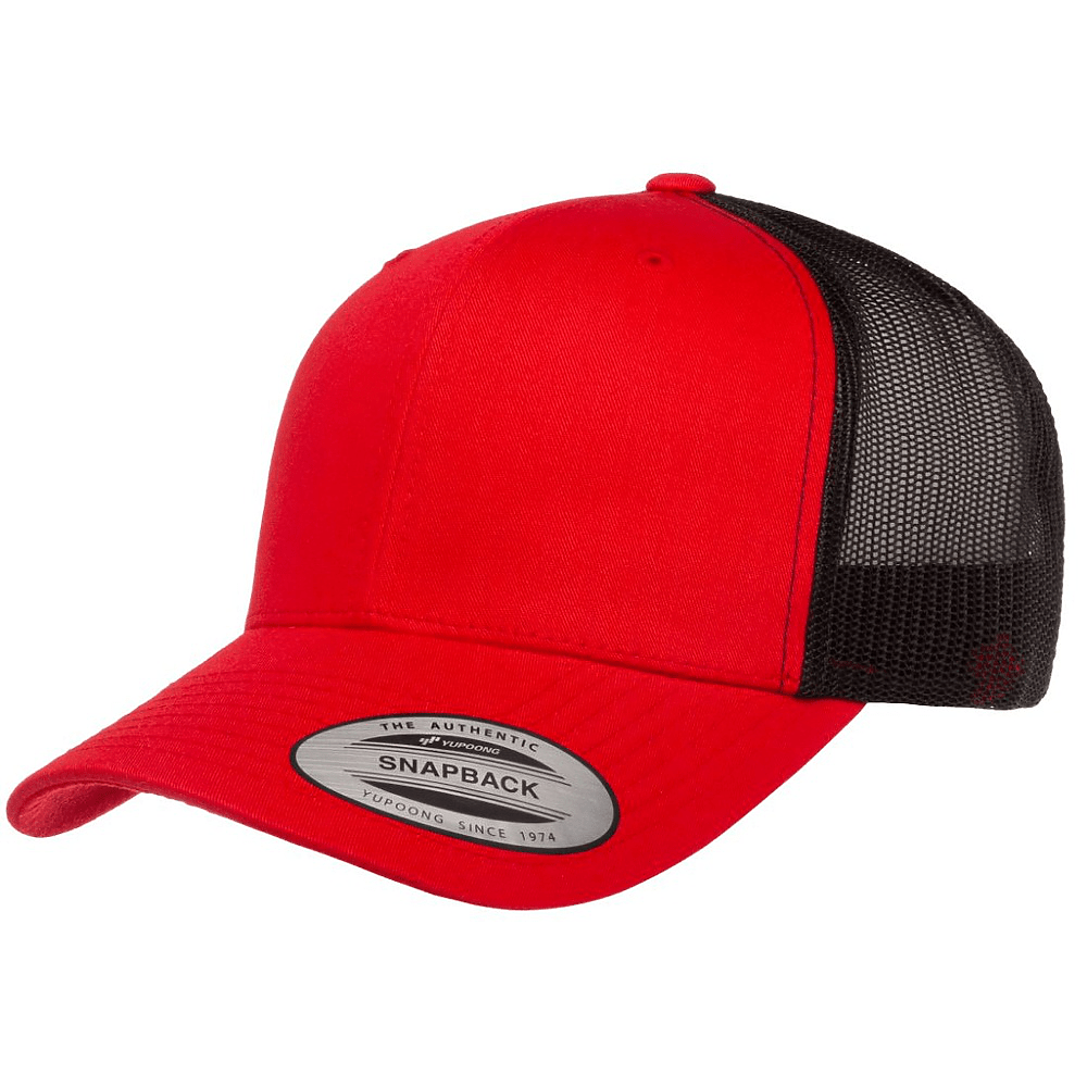YUPOONG 6606 Retro Snapback Trucker Cap - The Luua Company