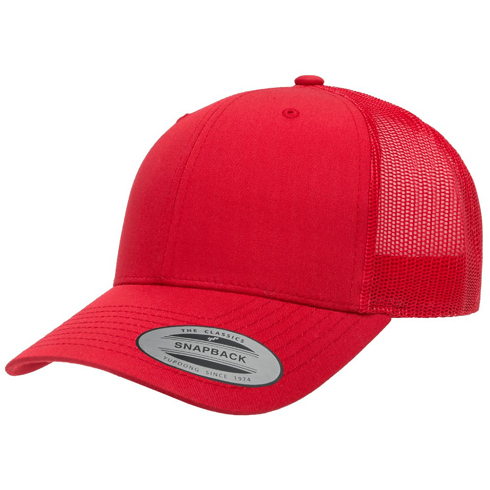 YUPOONG 6606 Retro Snapback Trucker Cap - The Luua Company