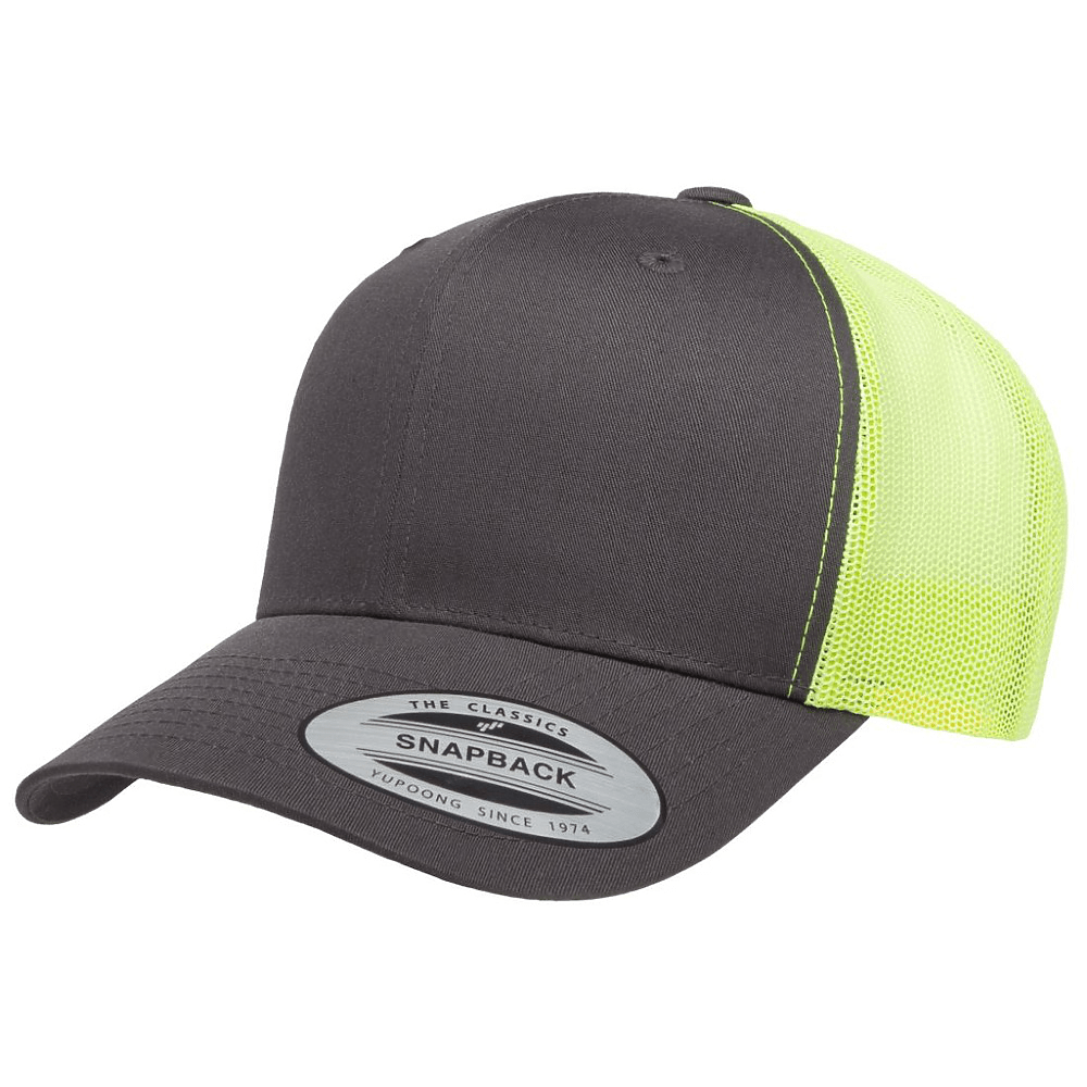 YUPOONG 6606 Retro Snapback Trucker Cap - The Luua Company