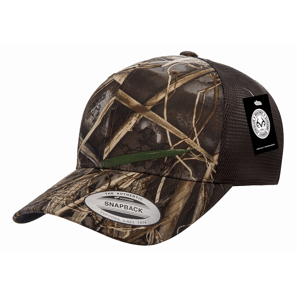 YUPOONG 6606CA CAMO Trucker Cap - The Luua Company