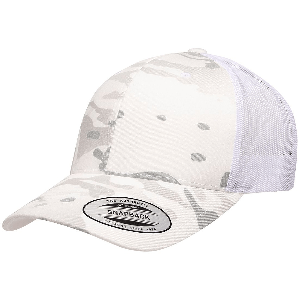 YUPOONG 6606CA CAMO Trucker Cap - The Luua Company