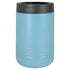 Custom laser engraved 12oz and 16 oz. Polar Camel Stainless Steel Beverage Holder in Carolina Blue - The Luua Company
