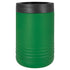 Custom laser engraved 12oz and 16 oz. Polar Camel Stainless Steel Beverage Holder in Green - The Luua Company