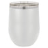 Custom laser engraved 12 oz. Polar Camel Stainless Steel Stemless Wine Tumbler in White - The Luua Company