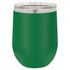 Custom laser engraved 12 oz. Polar Camel Stainless Steel Stemless Wine Tumbler in Green - The Luua Company