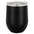 Custom laser engraved 12 oz. Polar Camel Stainless Steel Stemless Wine Tumbler in Black - The Luua Company