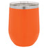 Custom laser engraved 12 oz. Polar Camel Stainless Steel Stemless Wine Tumbler in Orange - The Luua Company