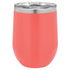 Custom laser engraved 12 oz. Polar Camel Stainless Steel Stemless Wine Tumbler in Coral - The Luua Company