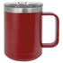Custom laser engraved 15 oz. Polar Camel Stainless Steel Coffee Mug with handle in Burgundy - The Luua Company