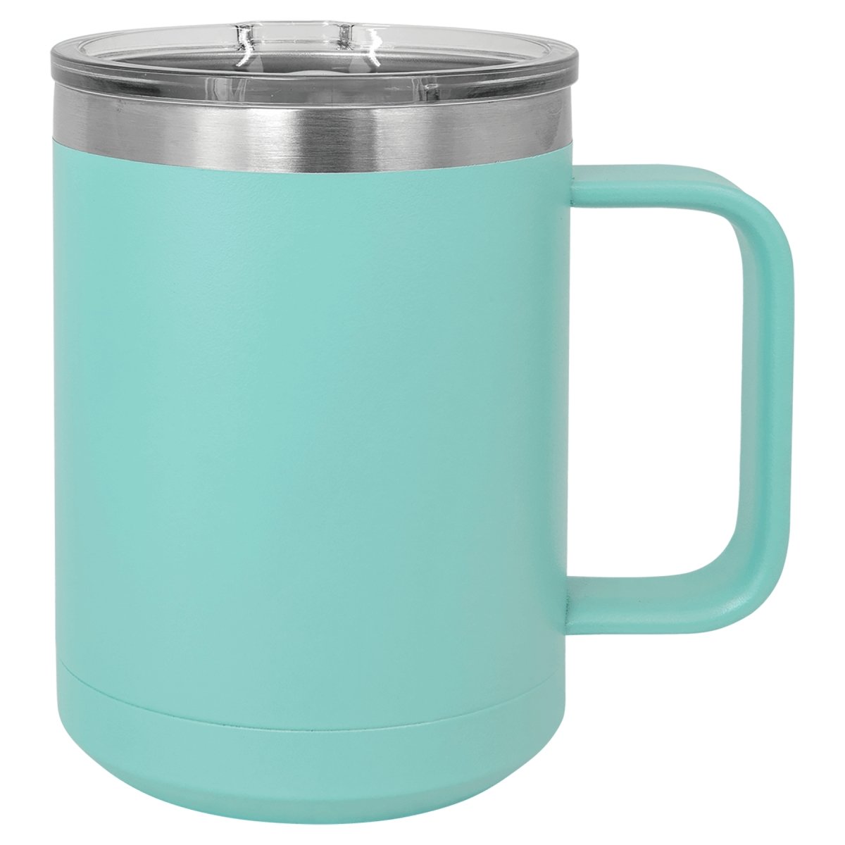 Insulated Coffee Mug with Sliding Lid | 16oz/460ml (Grande) - Powder Green