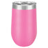 Custom laser engraved 16 oz. Polar Camel Stemless Stainless Steel Wine Tumbler in Magenta - The Luua Company