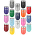 Custom laser engraved 16 oz. Polar Camel Stemless Stainless Steel Wine Tumbler in all colors - The Luua Company