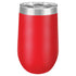 Custom laser engraved 16 oz. Polar Camel Stemless Stainless Steel Wine Tumbler in Red - The Luua Company
