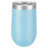 Custom laser engraved 16 oz. Polar Camel Stemless Stainless Steel Wine Tumbler in Carolina Blue - The Luua Company
