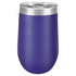 Custom laser engraved 16 oz. Polar Camel Stemless Stainless Steel Wine Tumbler in Purple - The Luua Company