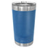 Custom laser engraved 16 oz. Polar Camel Stainless Steel Pint Tumbler in Blue - The Luua Company