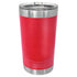 Custom laser engraved 16 oz. Polar Camel Stainless Steel Pint Tumbler in Red - The Luua Company