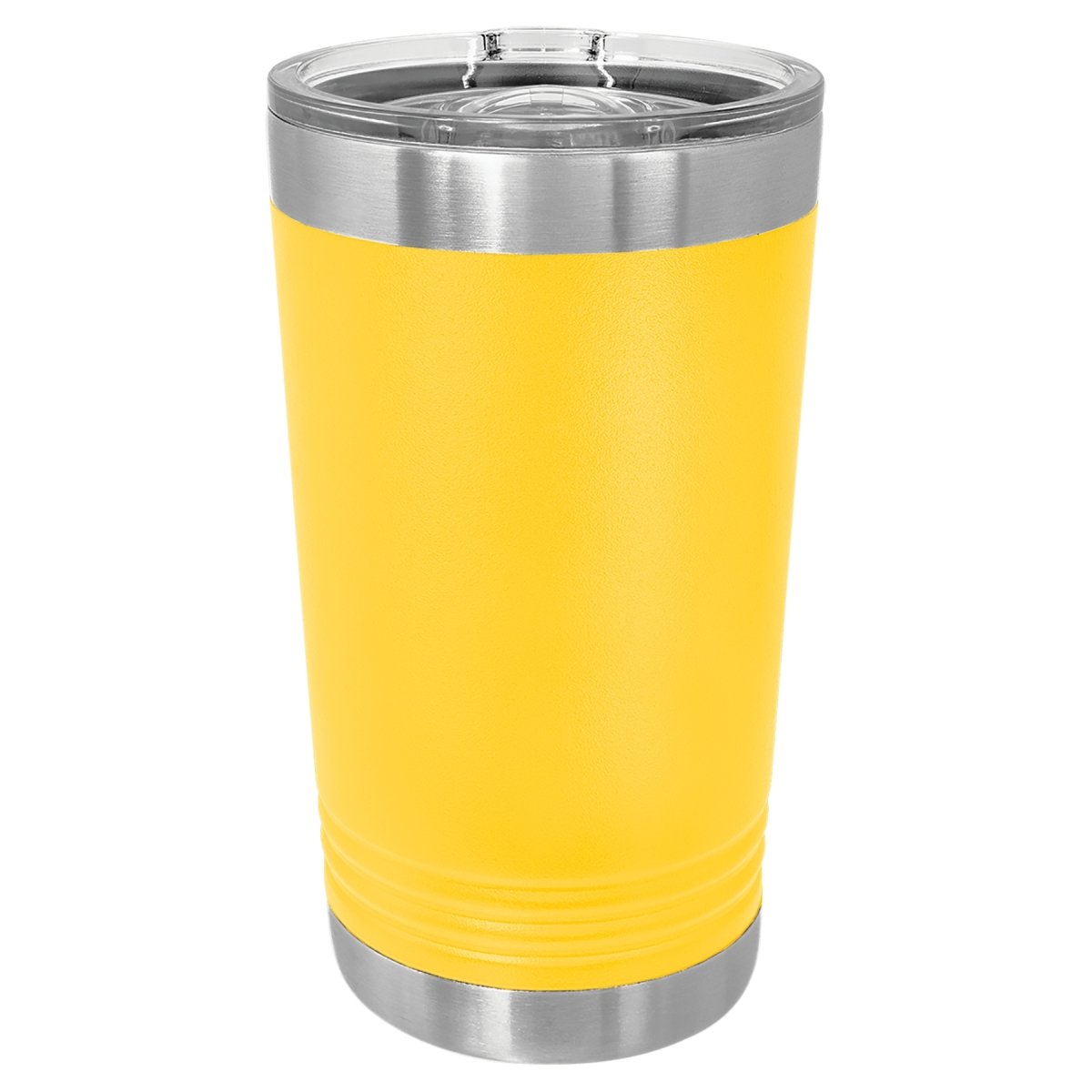 16oz Stainless Steel & Powder Coated Pint Tumbler with Slider Lid - The Luua Company