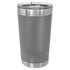 Custom laser engraved 16 oz. Polar Camel Stainless Steel Pint Tumbler in Grey - The Luua Company