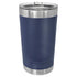 Custom laser engraved 16 oz. Polar Camel Stainless Steel Pint Tumbler in Navy - The Luua Company