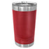 Custom laser engraved 16 oz. Polar Camel Stainless Steel Pint Tumbler in Burgundy - The Luua Company