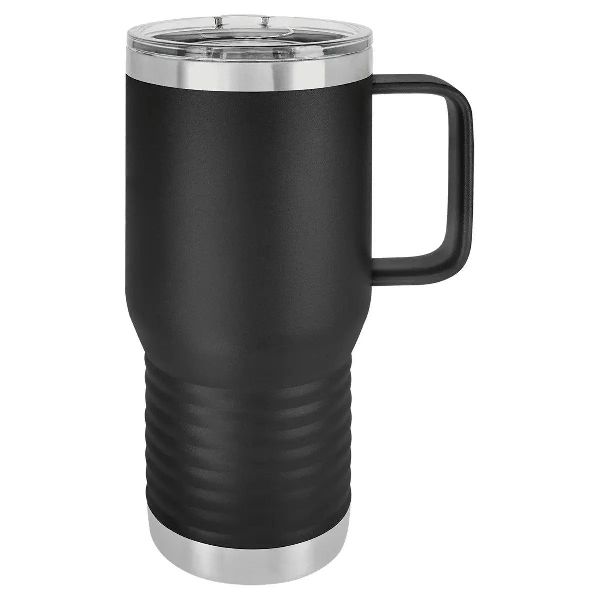 Personalized 20oz Stainless Steel Travel Mug Black