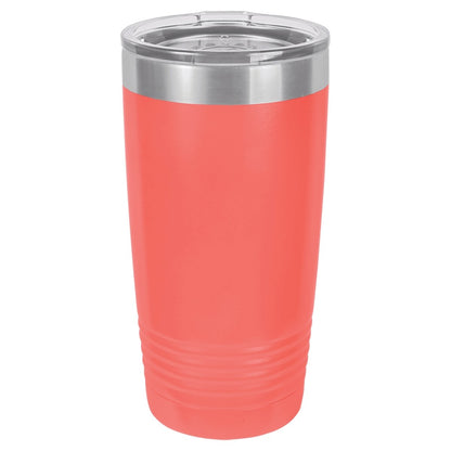20 oz. Stainless Steel & Power Coated Custom Engraved Polar Camel Tumbler with Lid - The Luua Company