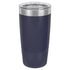Custom laser engraved 20 oz. Polar Camel Stainless Steel Tumbler in Navy - The Luua Company