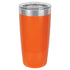Custom laser engraved 20 oz. Polar Camel Stainless Steel Tumbler in Orange - The Luua Company